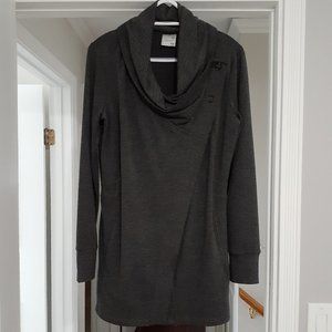 Jacket - Grey cowl neck